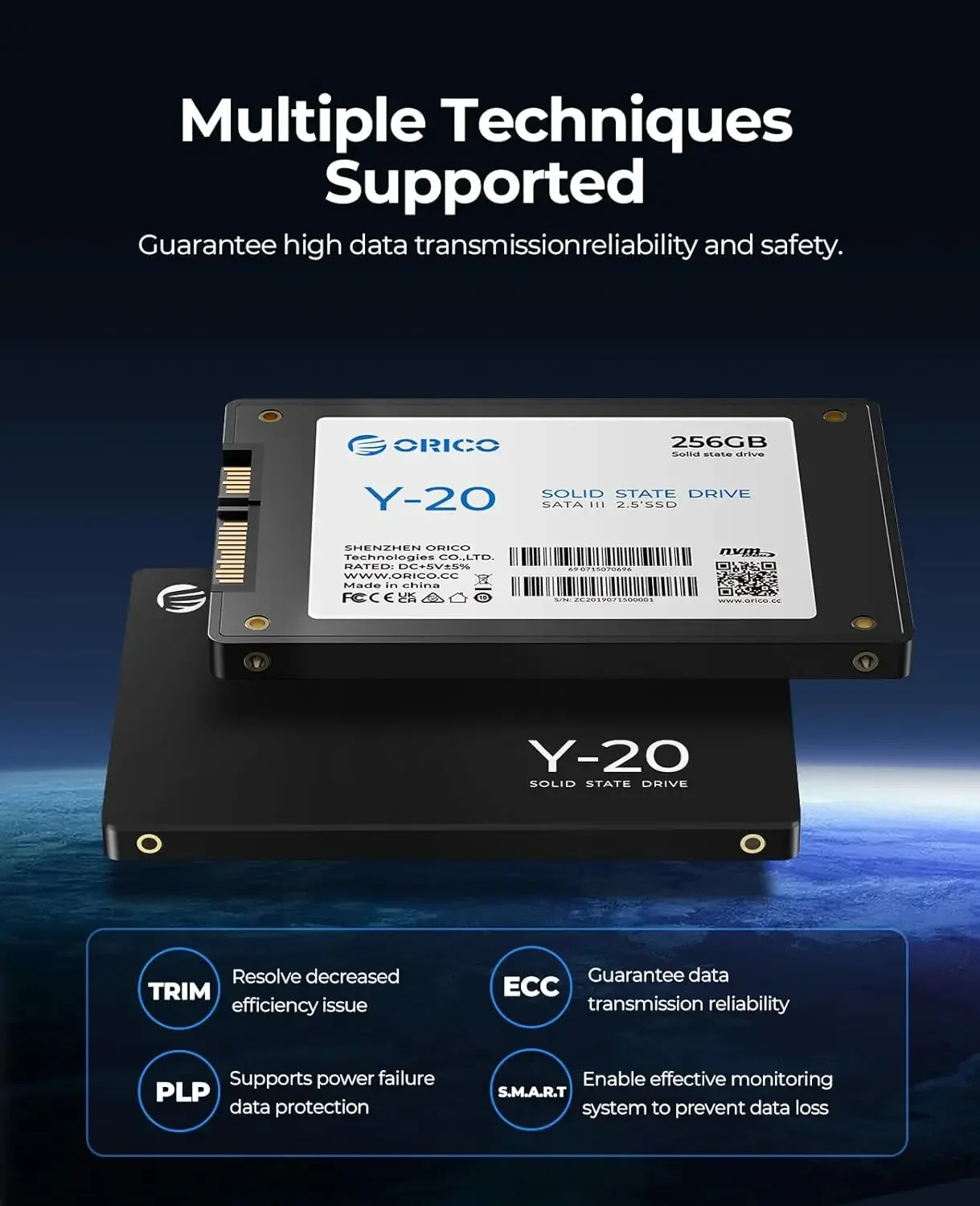 ORICO SATA III SSD 2,5” intern - Ssd 500Gb recensie en prijs