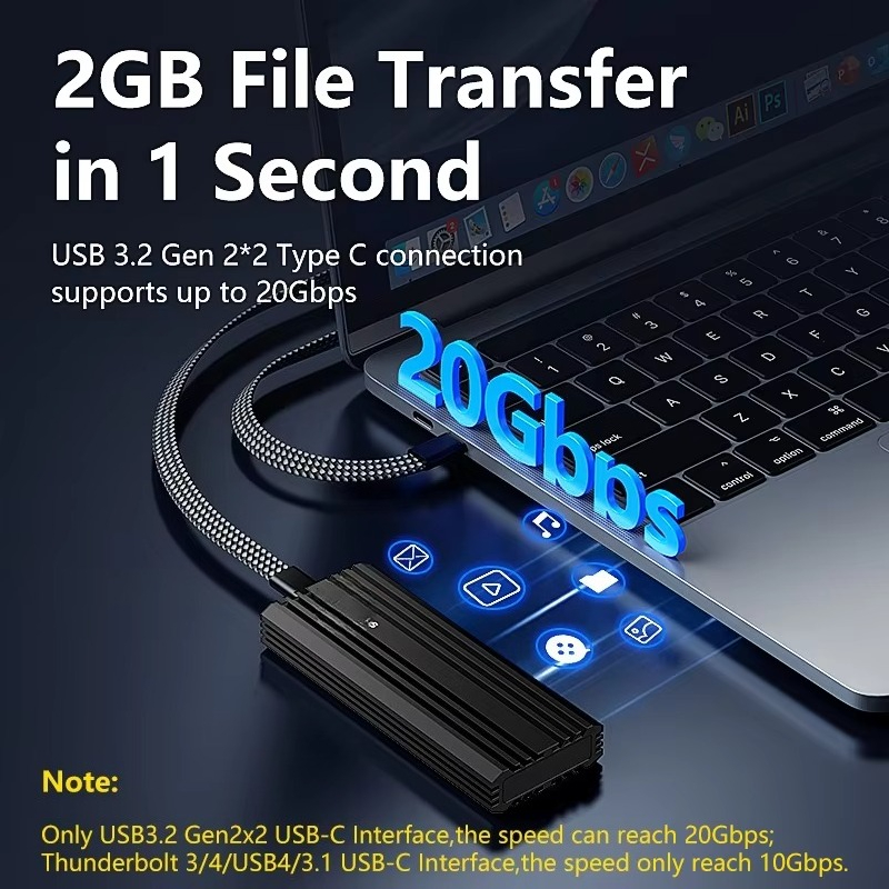 EE1 Aluminium M.2 NVME PCIe Ex - External Ssd recensie en prijs
