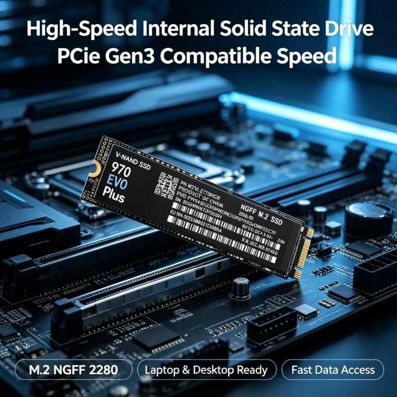 970 EVO Plus M.2 NGFF SSD, TLC - Samsung Ssd recensie en prijs